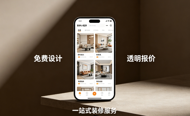 OETY欧亿装修服务平台小程序开发案例｜家装工装一站式平台定制落地详解
