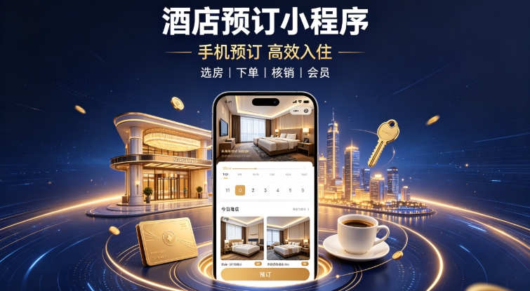 酒店自营预订小程序定制开发实战案例｜OETY欧亿本地门店私域小程序开发运营全解析