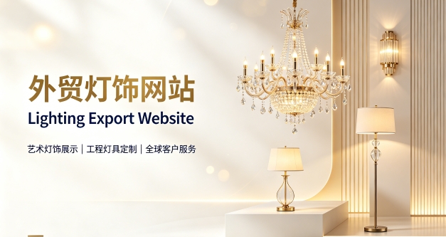 外贸灯饰独立站定制搭建实战案例｜OETY欧亿出口企业双语网站建设制作全流程解析