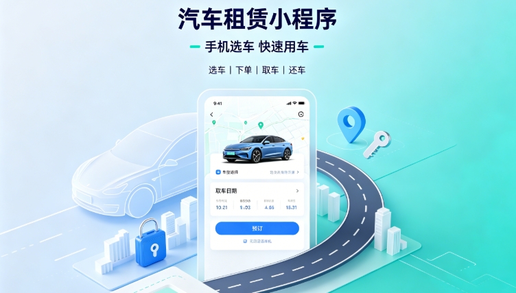 自营汽车租赁小程序定制开发深度案例｜OETY欧亿租车行业数字化私域转型解决方案