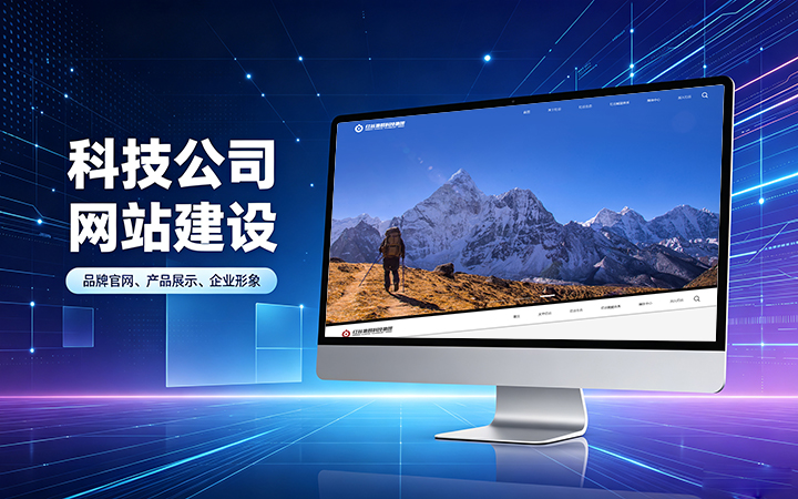 OETY欧亿科技公司官网建设_互联网企业品牌网站设计制作